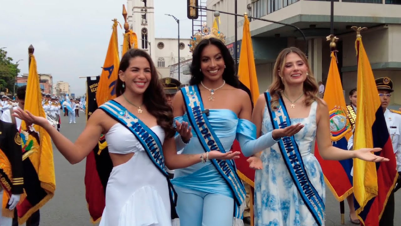 Pregón Cívico Estudiantil 2025 | Fiestas Julianas | Guayaquil