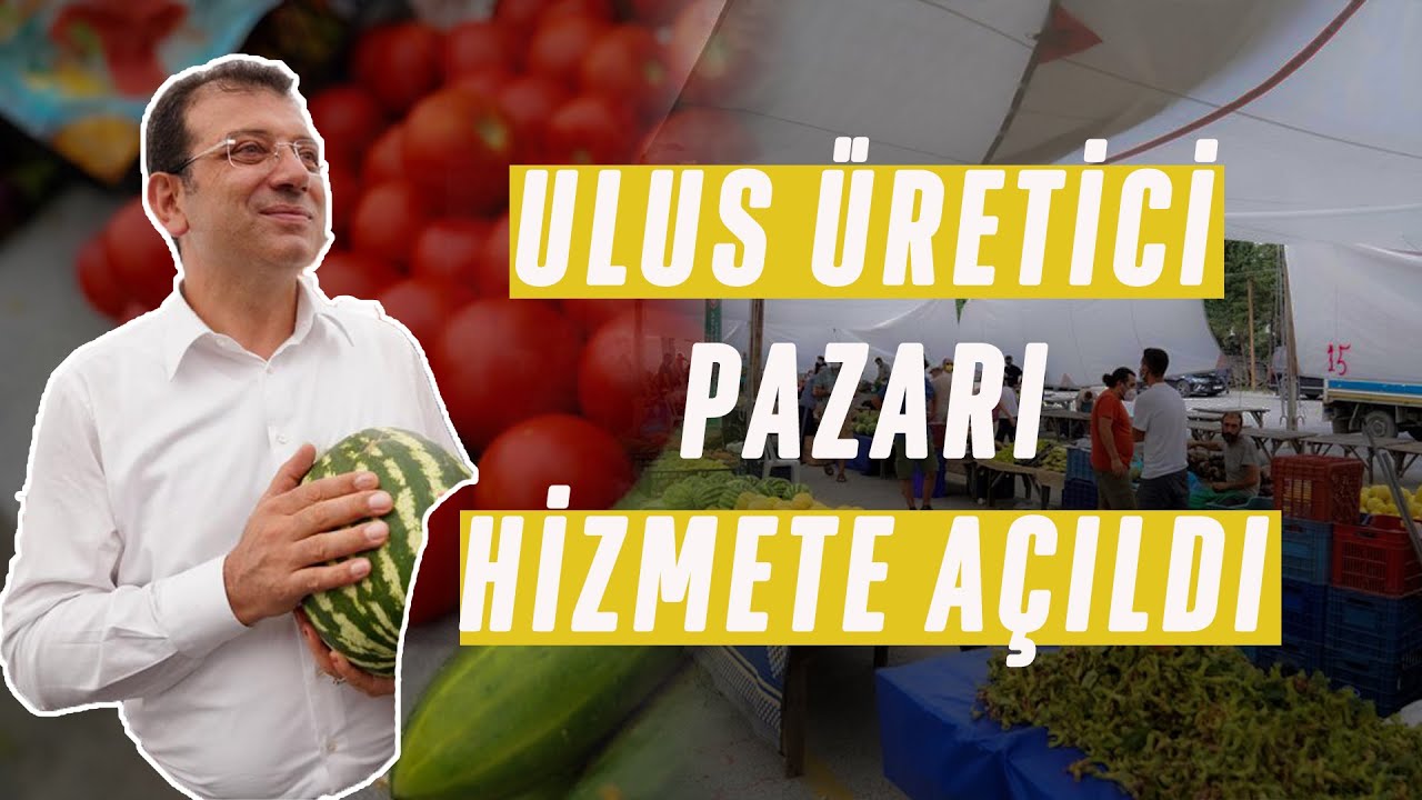 İBB sözünü tuttu, Ulus Sosyete Pazarı'nda üretici tüketici ile buluştu