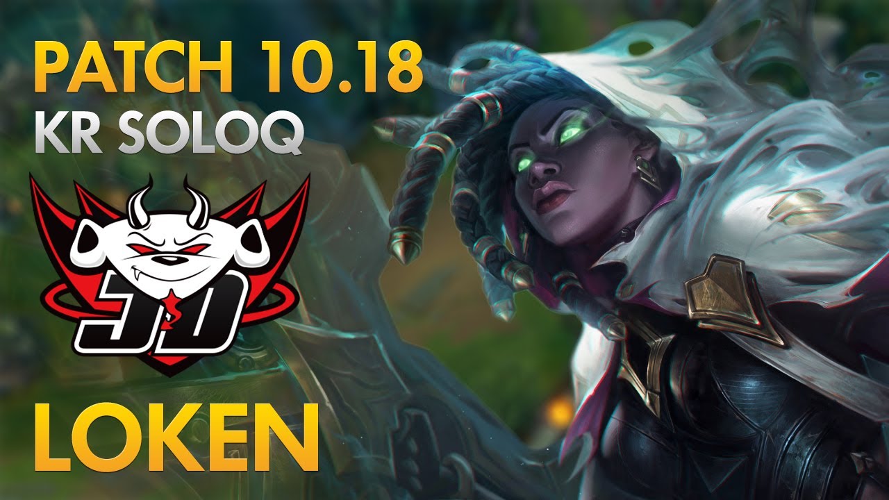 JD Gaming Loken - Bot Lane: Senna vs Ashe - KDA 9/1/19