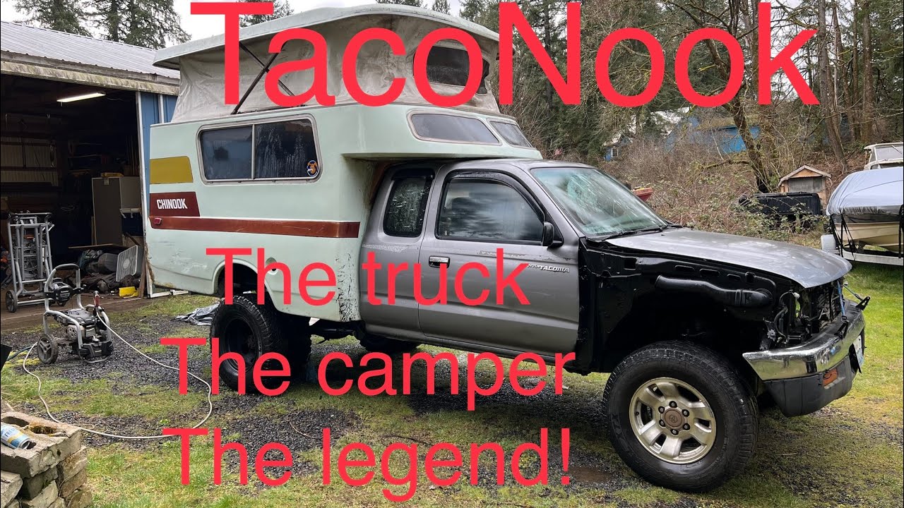 Toyota Tacoma chinook camper “TacoNook” quick  introduction and walk around