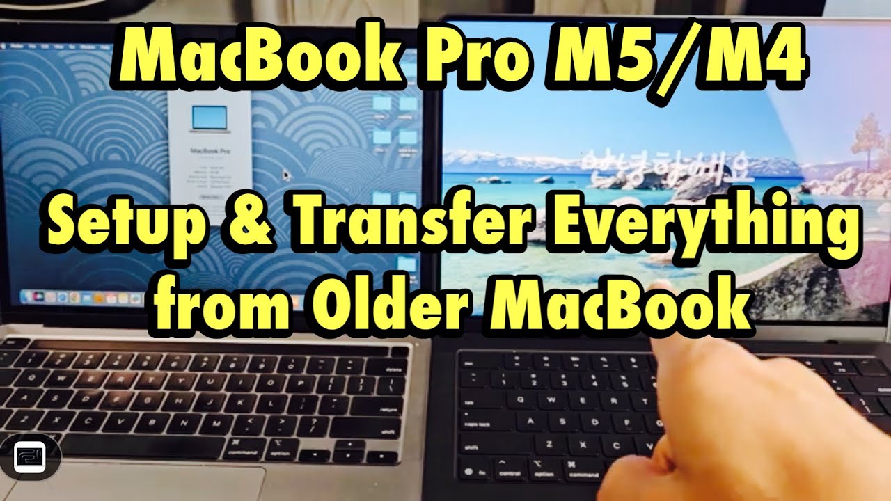 MacBook Pro M5/M4: настройка и перенос всех данных со старого MacBook Pro M1/M2/M3 (пошагово)