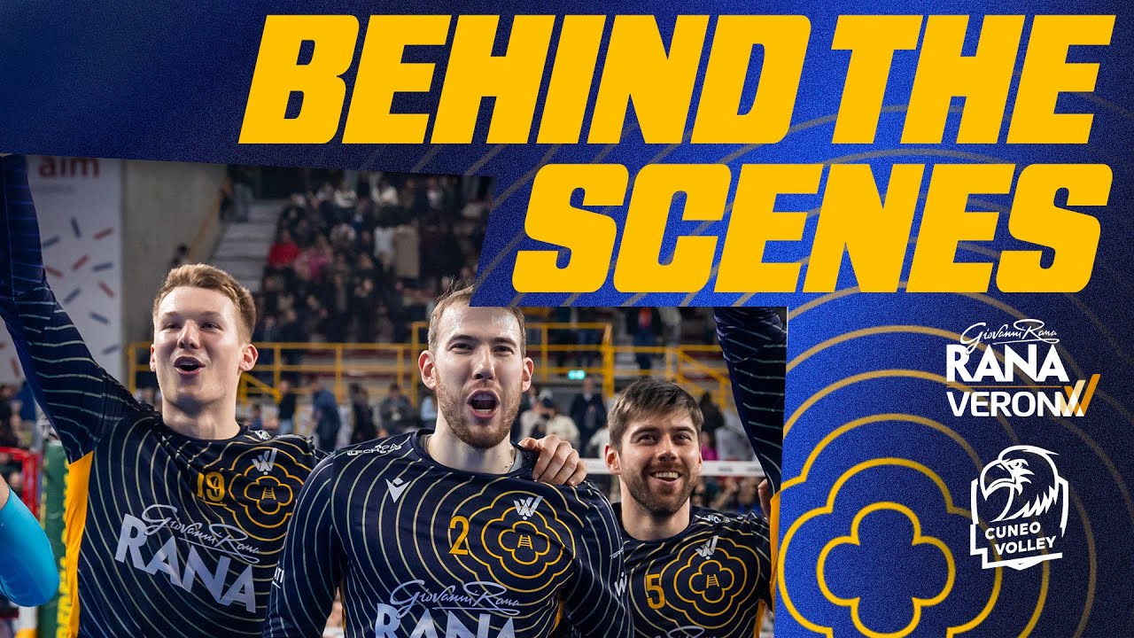 BEHIND THE SCENES | Rana Verona vs MA Acqua S. Bernardo Cuneo | 17.01.2026