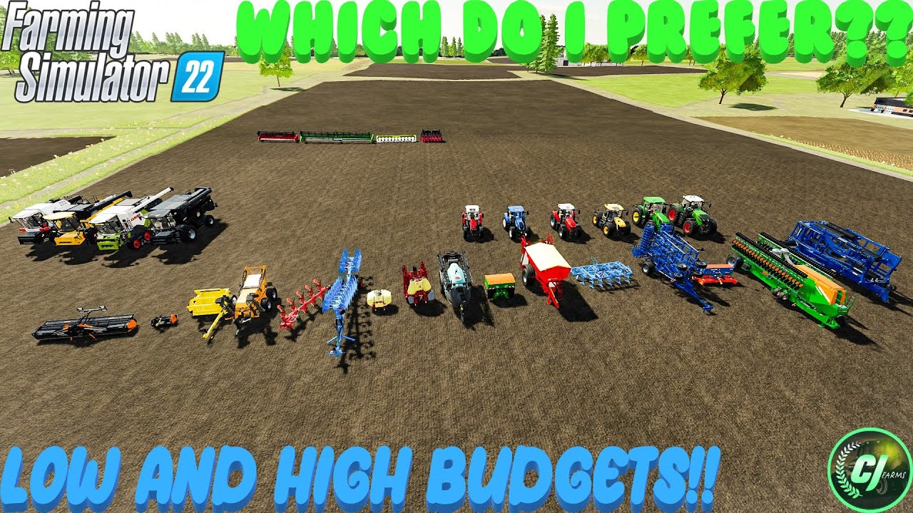 Which Machines Are Best?? | Budget Guide Part 34! | #tutorial | #beginnersguide | #cjfarms | #fs22