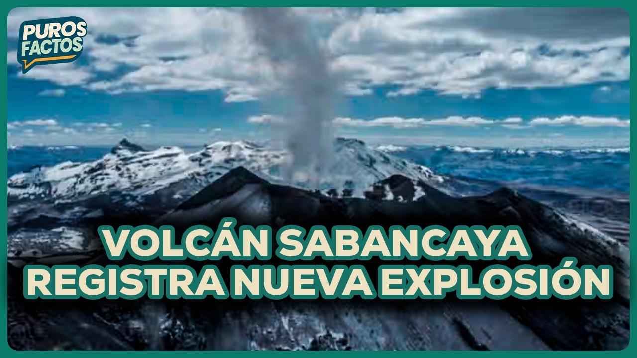 Arequipa: volcán Sabancaya registra explosión y dispersa cenizas en Caylloma | SEGMENTO #PurosFactos