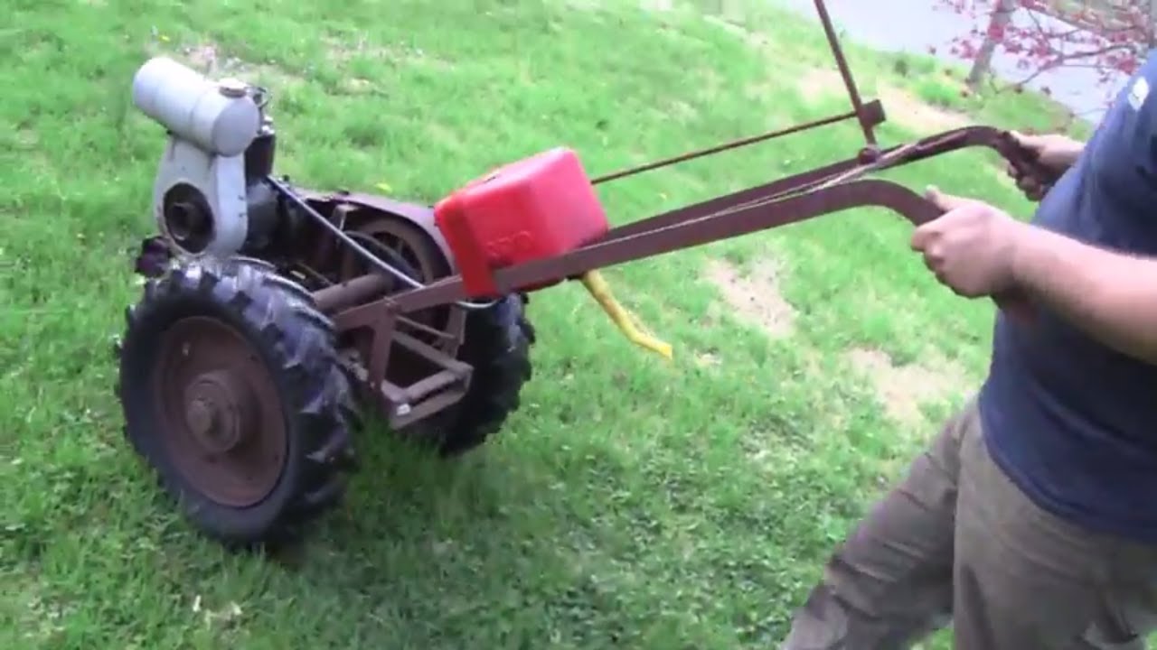 ANTIQUE WALK BEHIND TRACTOR REPAIR (part 3)