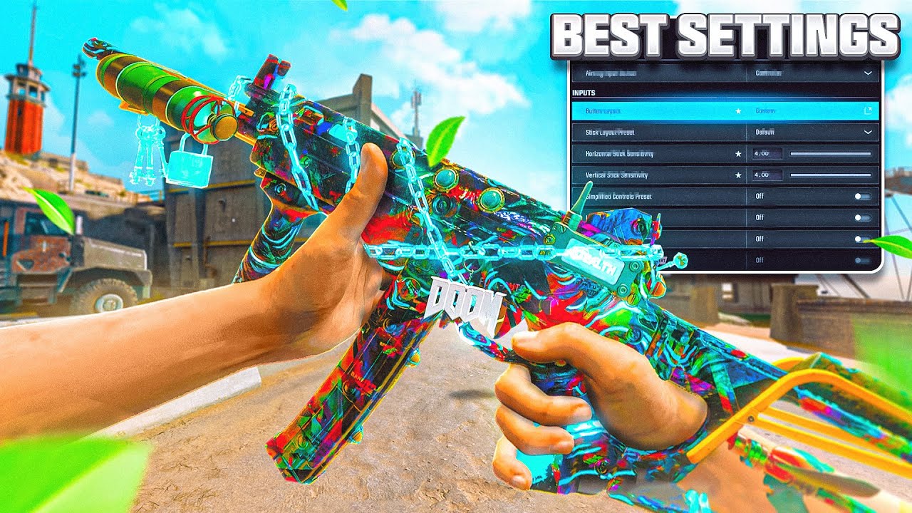 *NEW* Best Settings for AIMBOT & MOVEMENT on Warzone! 👑