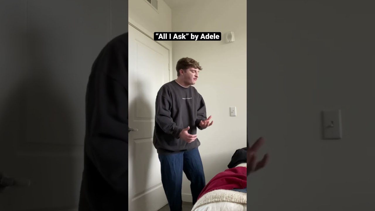 All I Ask - Adele (Cover by Anthony Gargiula) #singing #adele #cover #shorts