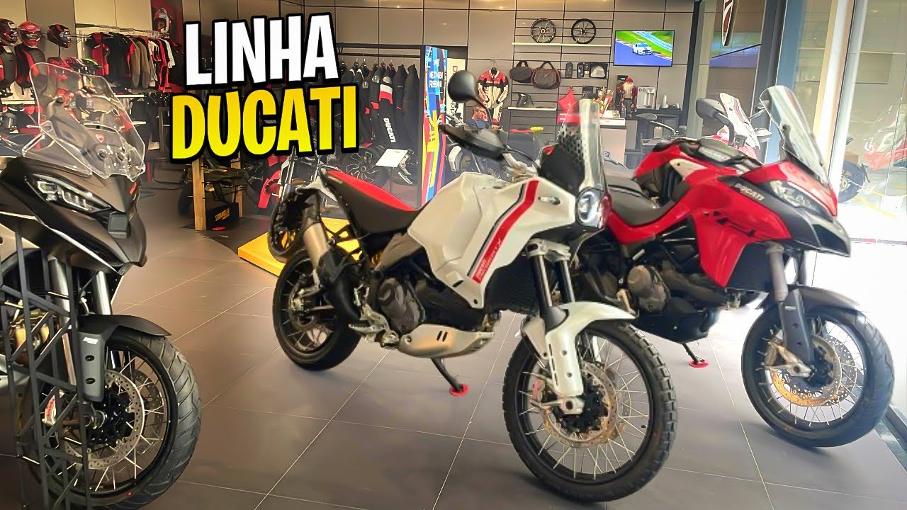 CONDIÇÕES COMERCIAIS DE TODA LINHA DUCATI - DESERTX COM SUPER BÔNUS- MULTISTRADA , PANIGALE V4 E +