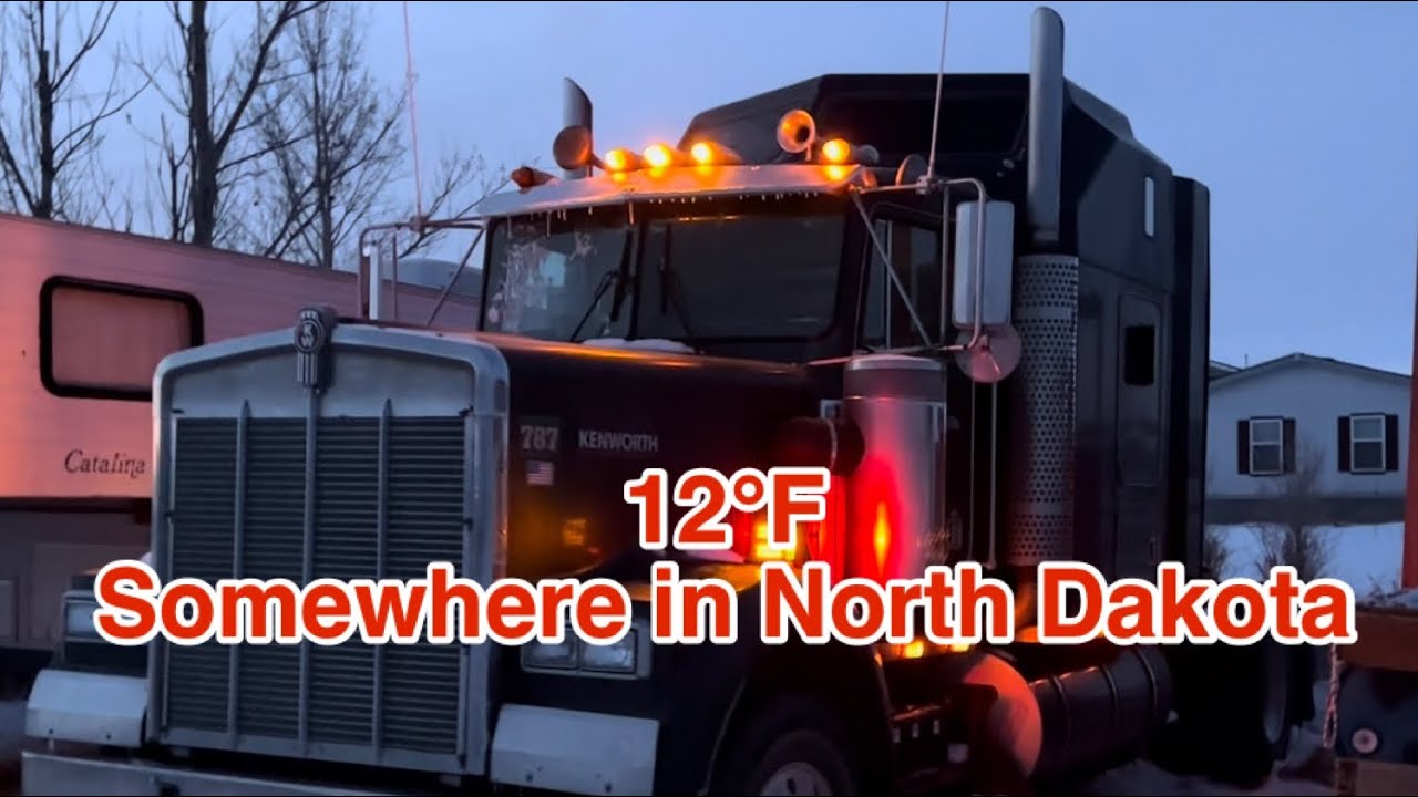 1990 Kenworth W900 Detroit 60 Series Cold Start Old School Diesel Audio