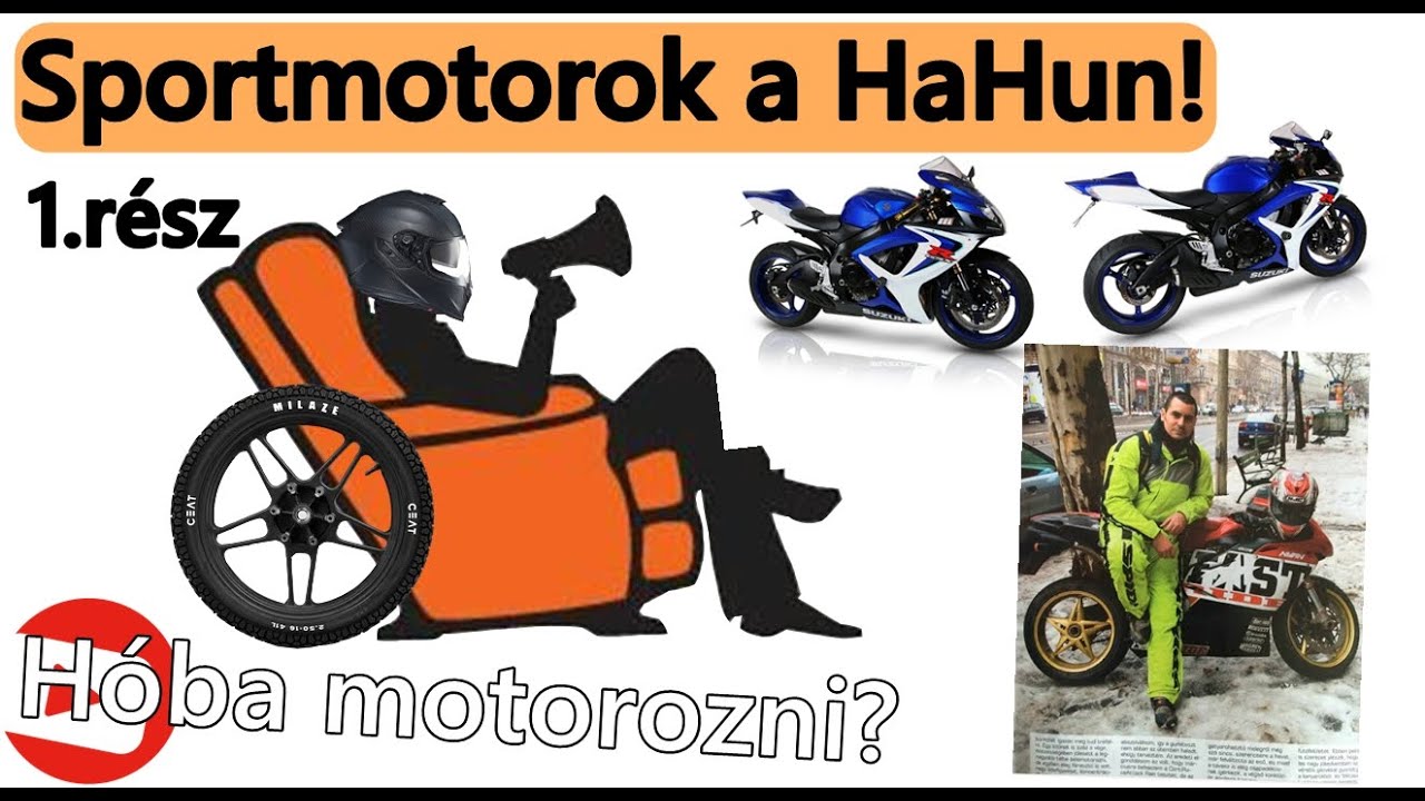 Sportmotorok piaca a Hahun! | Hóban motorozni? | Fotelmotoros | 1.rész