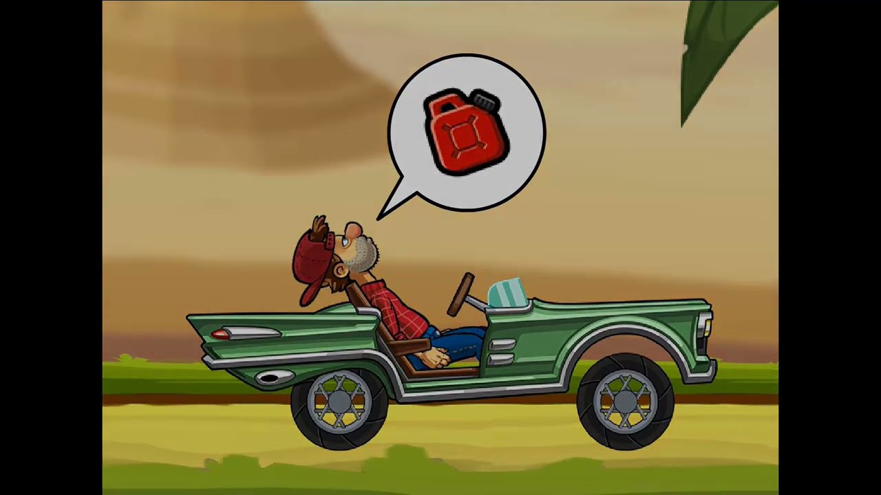 Animation where is the Fuel - hill climb racing 2 