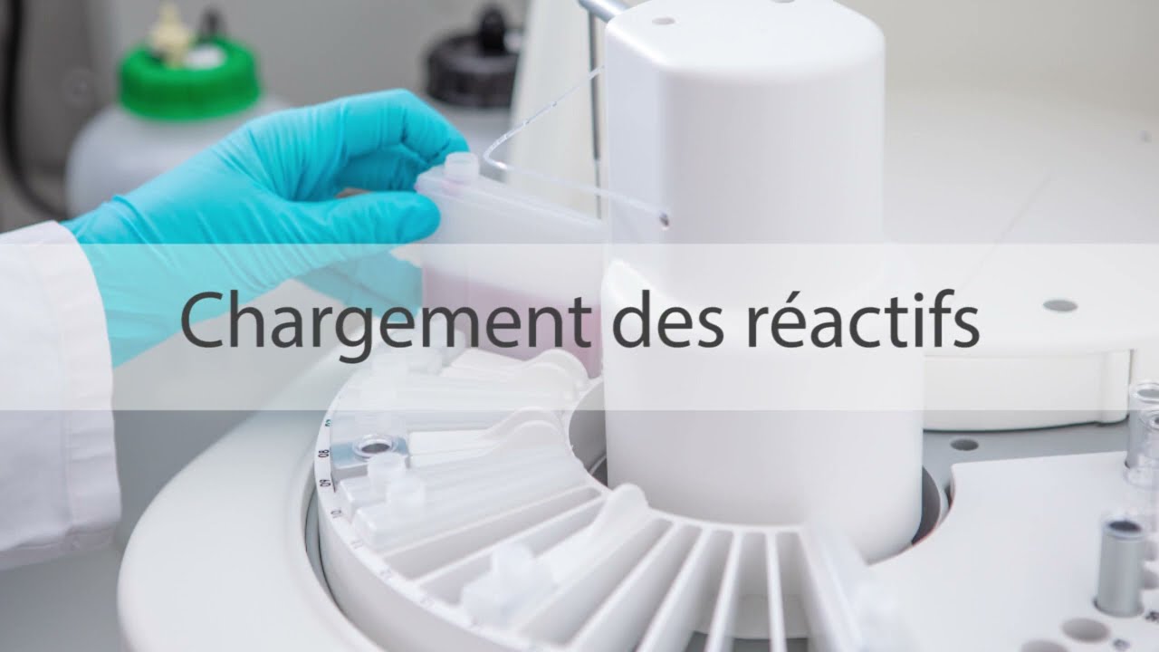 CYANElite 290 le chargement des réactifs