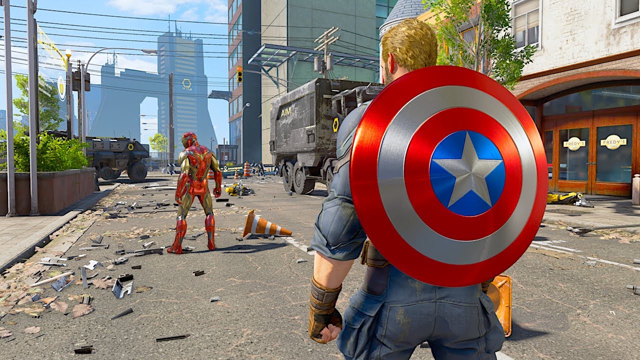 Капитан Америка присоединяется к спасательной миссии Железного человека — Marvel's Avengers