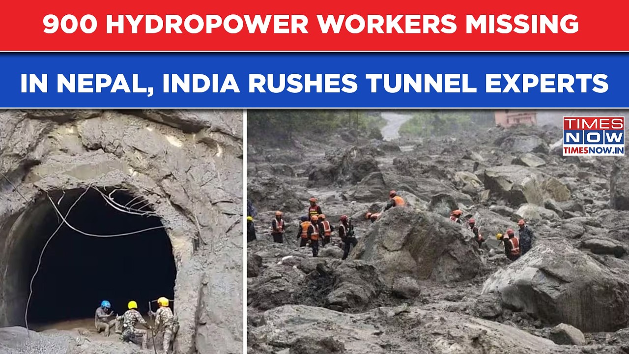 Nepal Flood Horror: India Rushes In Tunnel Rescue Experts As 900 Hydropower Workers Go Missing