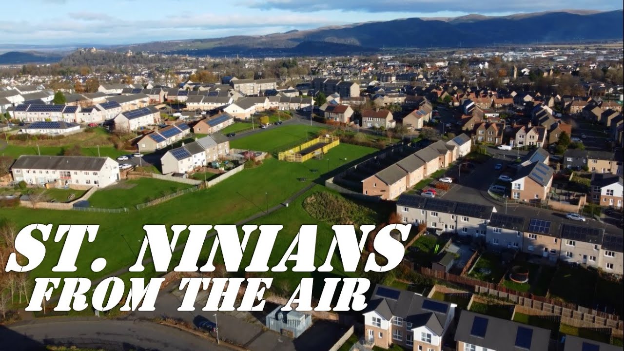 St. Ninians : From the air