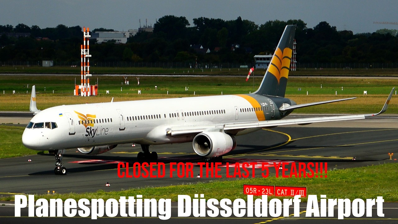 [4K] Planespotting Düsseldorf Airport ✈️ | Visitor Terrace Reopens After 5 Years!