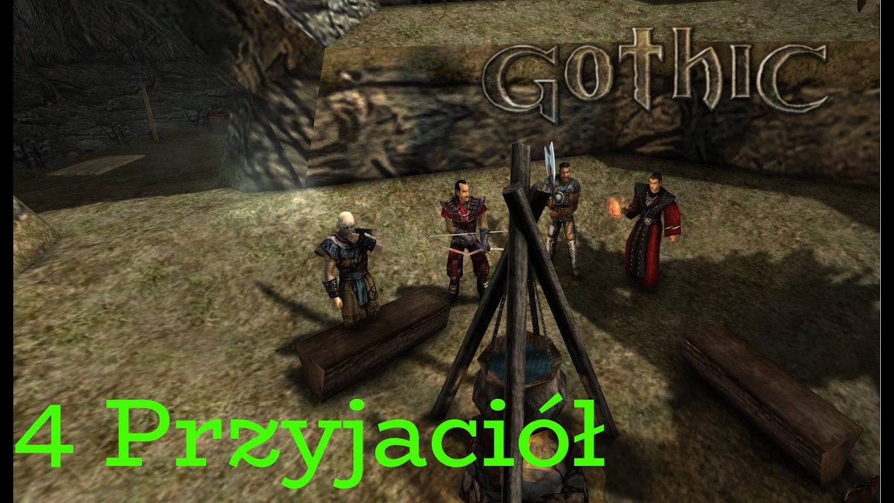 Gothic - 4 Przyjaciół PRAWDZIWA HISTORIA Część Pierwsza