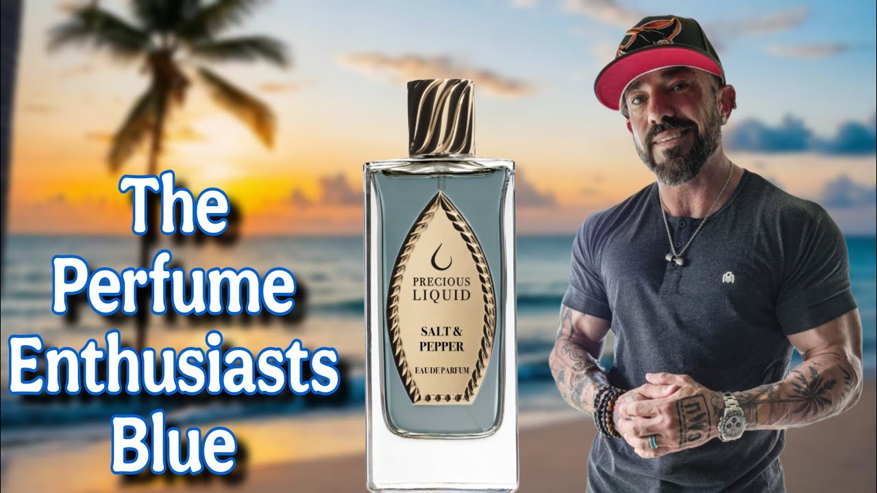 The Fragrance Enthusiasts Blue Aquatic: Precious Liquid Salt & Pepper