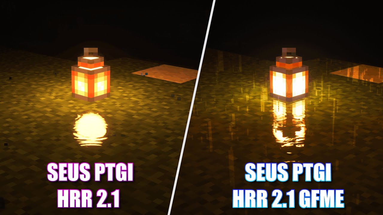 Minecraft: SEUS PTGI HRR 2.1 VS HRR 2.1 GFME