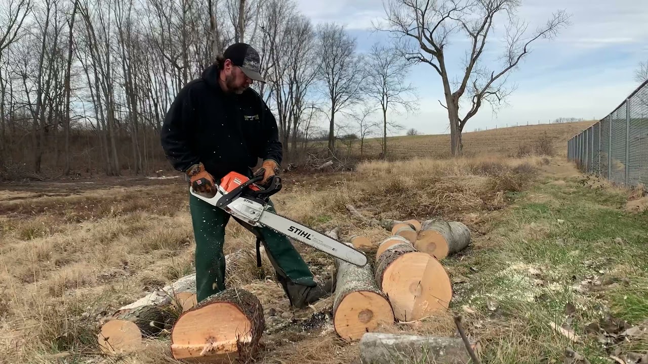Making the rounds with Stihl 400c
