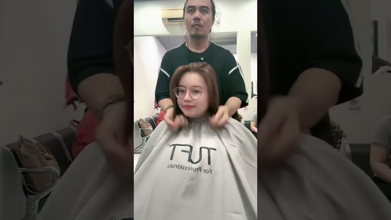 Professional Salon Bob Haircut ✂️ Clean Result