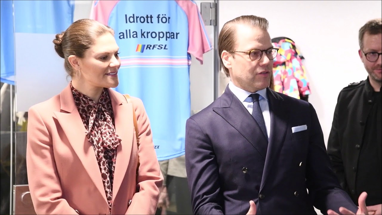 Crown Princess Victoria and Prince Daniel at RFSL
