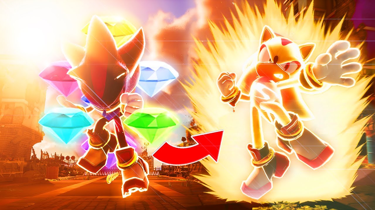TRANSFORMABLE SUPER SHADOW IN SONIC X SHADOW GENERATIONS!