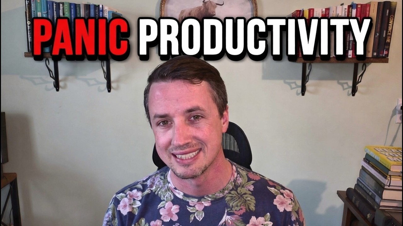 Pressure makes you productive (and that's the problem)