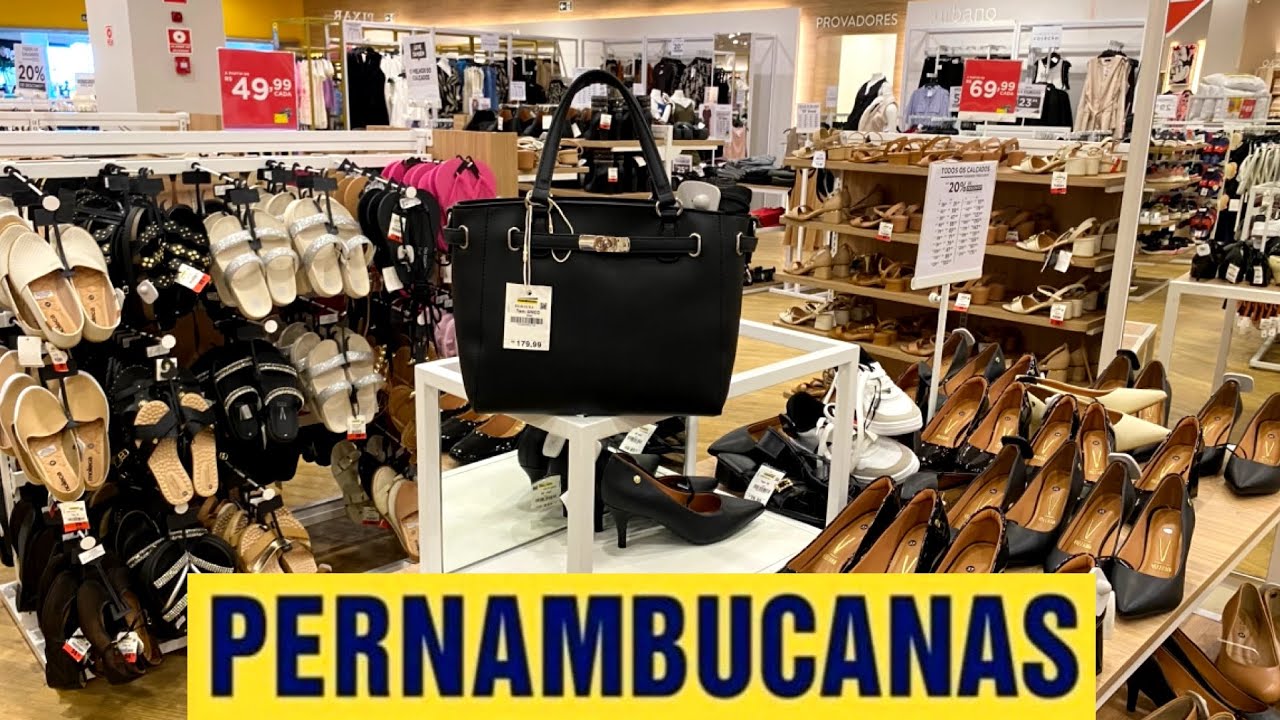 TOUR NAS PERNAMBUCANAS | PELOS CALÇADOS E BOLSAS 