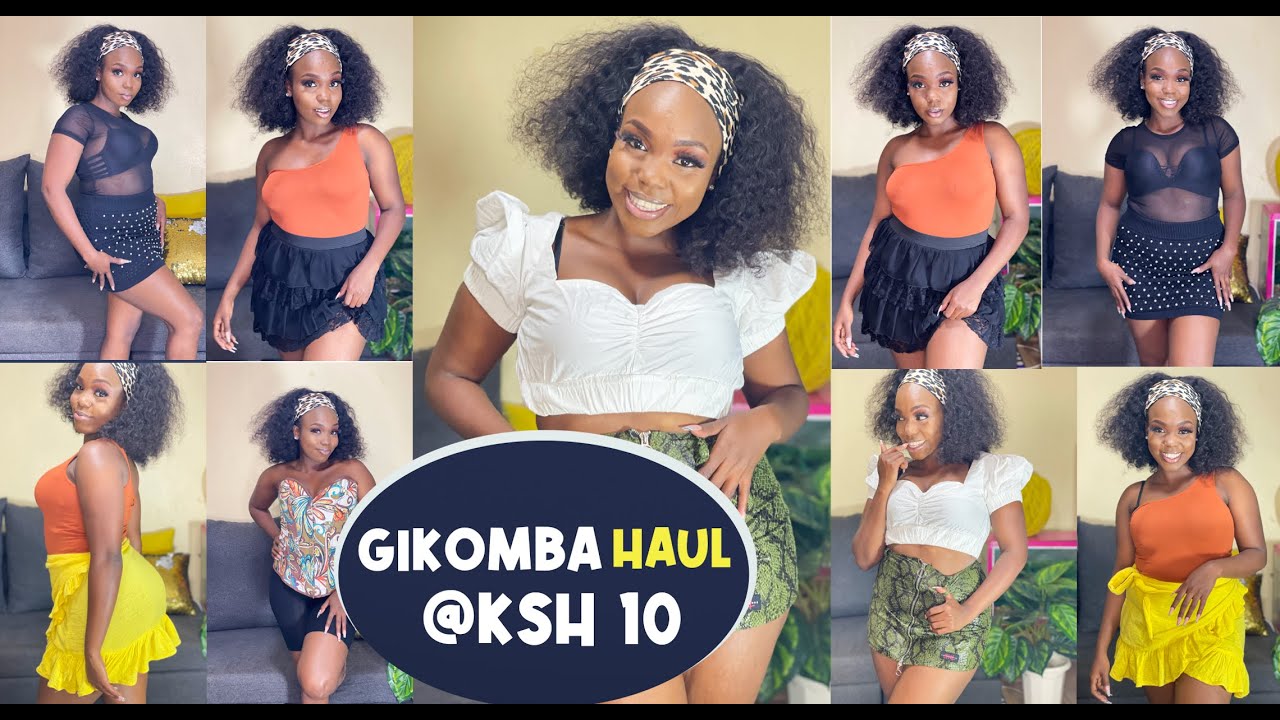 GIKOMBA HAUL// WHERE TO GET CHEAP SKIRTS, SHOES AND TOPS @ ONLY 10 BOB// A BADDIE ON A BUDGET