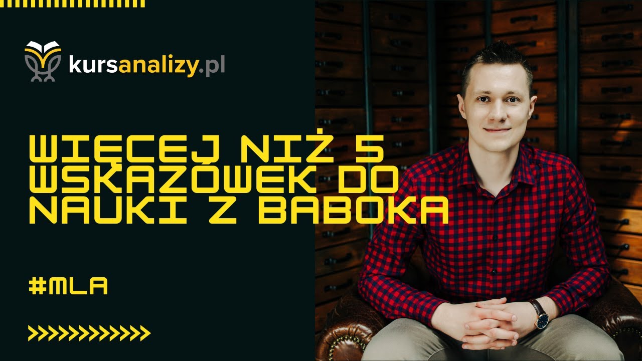 Więcej niż 5 wskaz&oacute;wek do nauki z BABOK'a