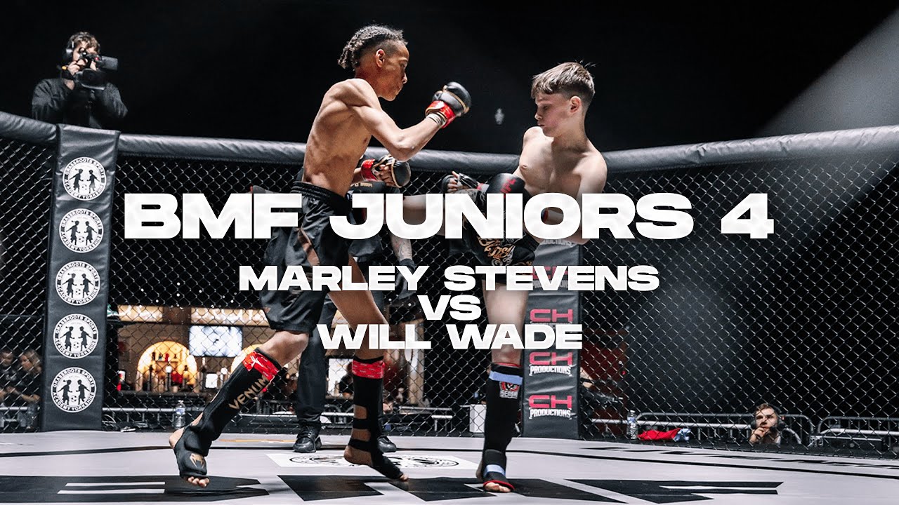 BMF Juniors 4 | Marley Stevens vs Will Wade | Junior MMA | BADMOFO MMA