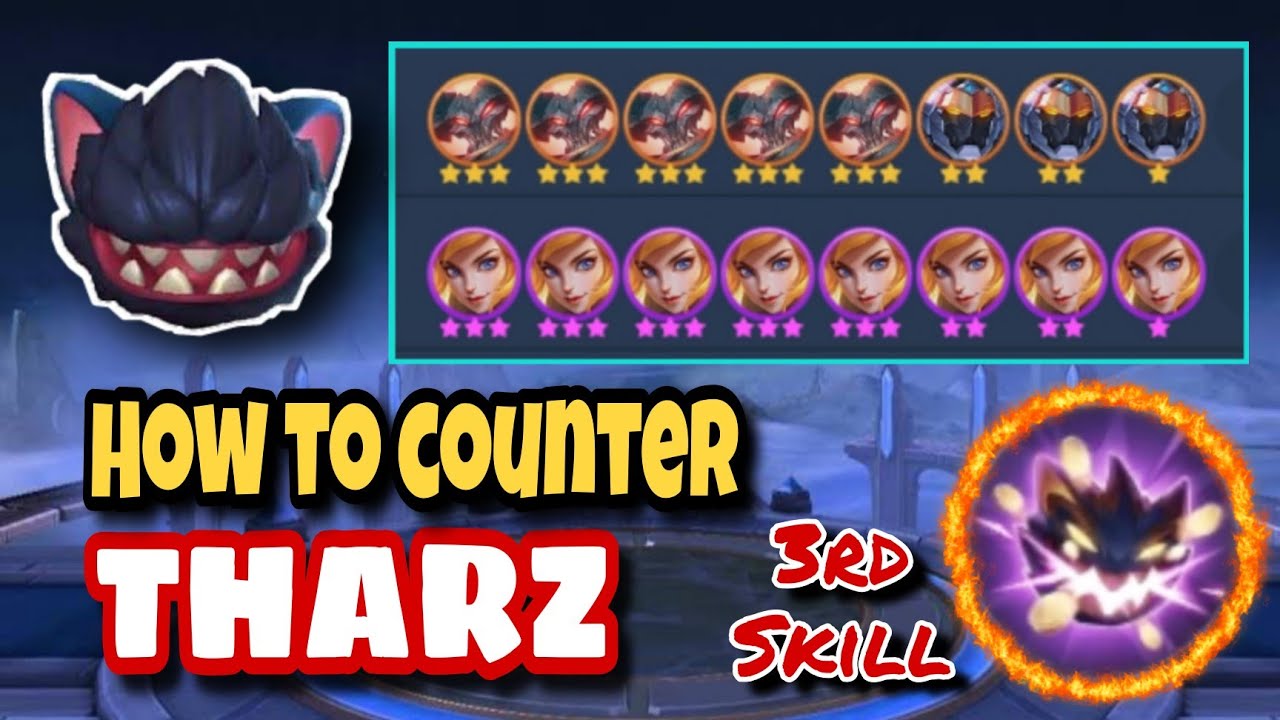 How to counter THARZ 3rd Skill in Magic Chess | Mobile Legends