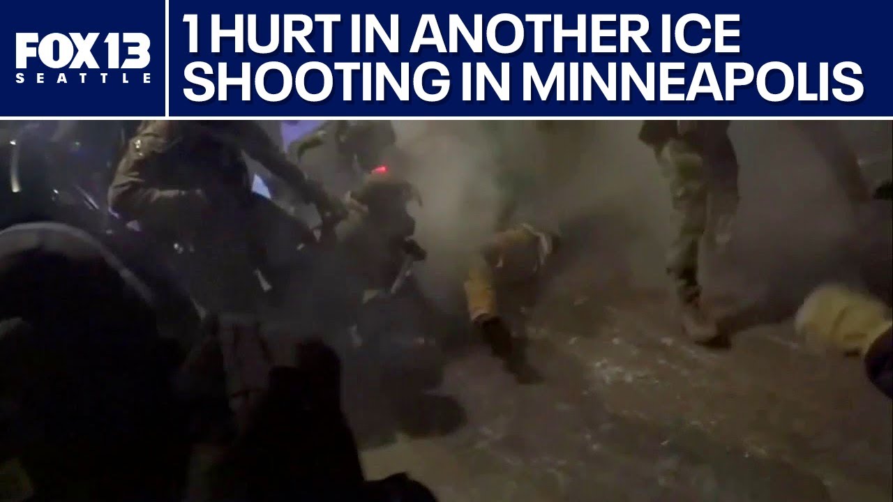 1 hurt in another ICE shooting in Minnesota | FOX 13 Seattle