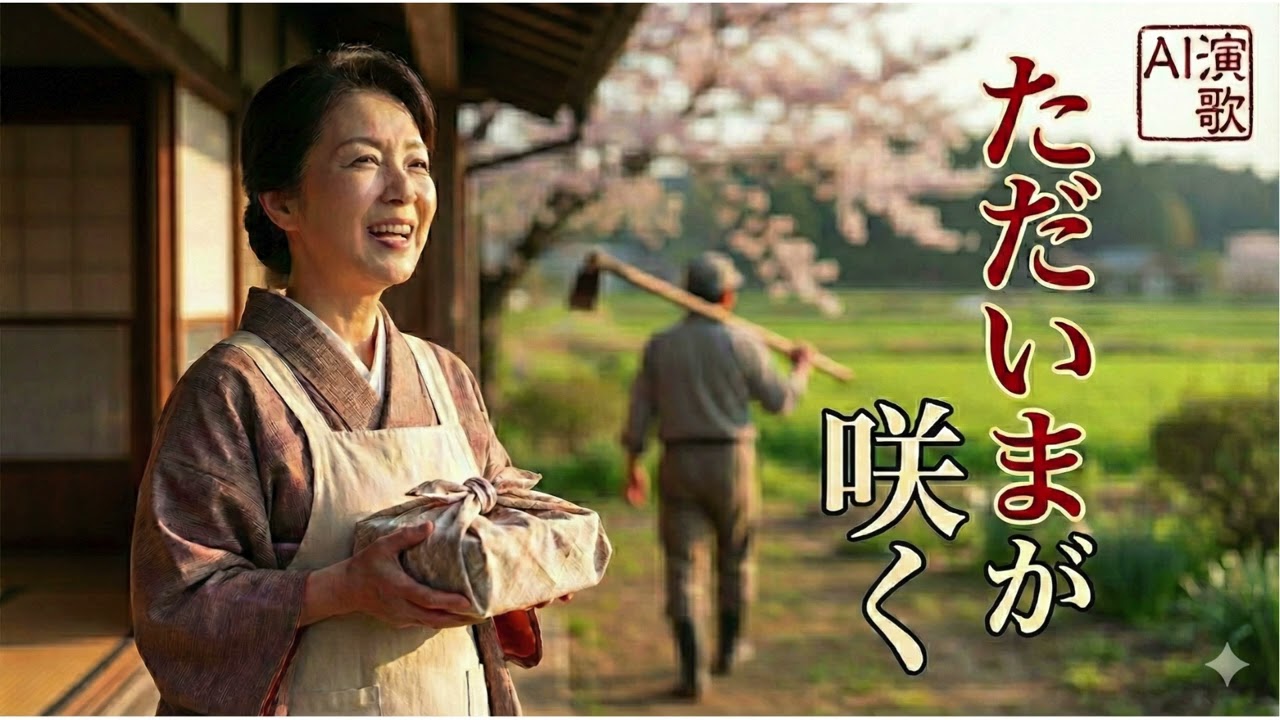 縁側に ただいまが咲く｜心に沁みる春の演歌【AI演歌・昭和歌謡】