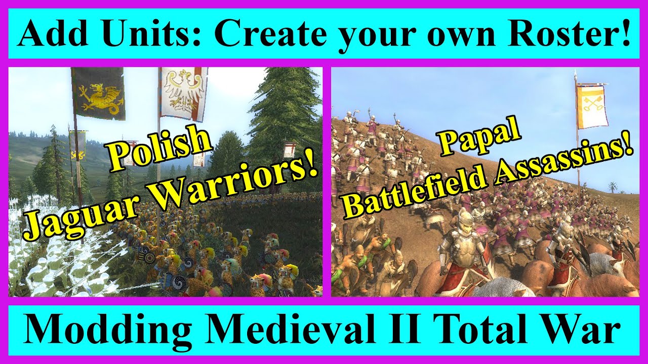 Adding New Units to your Faction's Roster - Papal Varangian Guard!? [Medieval II Total War - Guides]