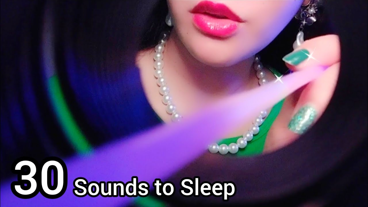 【ASMR】Relaxing Sounds for Sleep 😴  30 Mouth & Tapping Sounds🌠