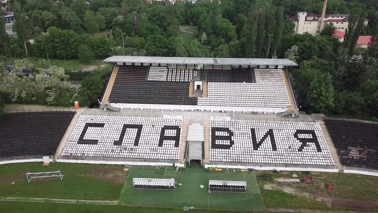 Славия София, Стадион Славия ПФК &bdquo;Славия 1913&ldquo; Дрон, Slavia Sofia Drone
