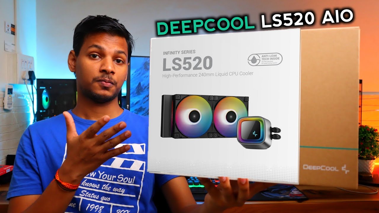 DEEPCOOL LS520 Liquid Cooler Review /Unboxing Hindi