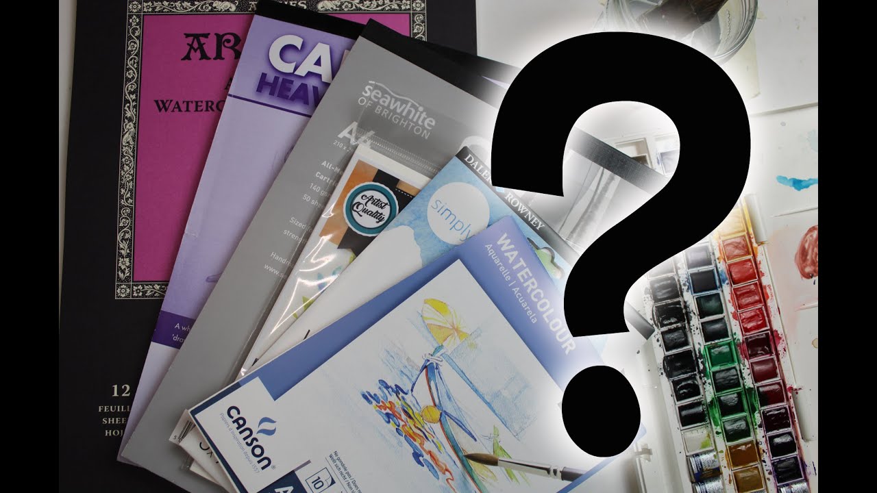 Watercolor Paper Review | Which Watercolor Paper is best?