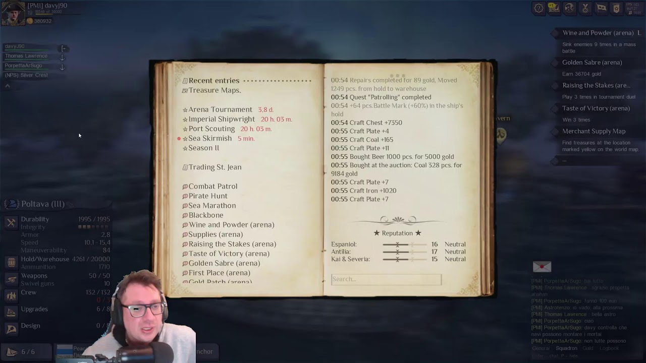 PROVA STREAMING IN 2K , (devo fare dei test, abbiate pazienza) WOWS E POI WOSB