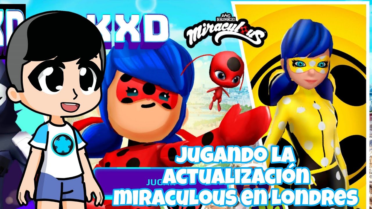 jugando la actualización miraculous en Londres (PKXD)