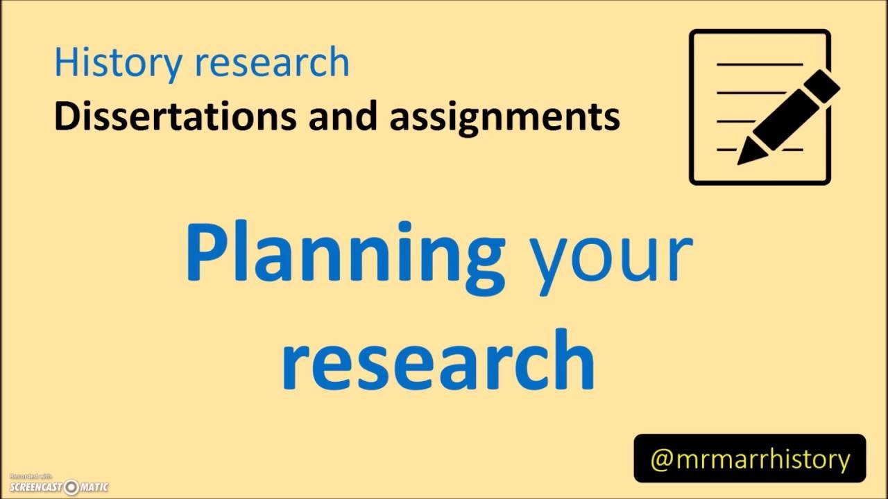 Mr Marr History - Research and note taking