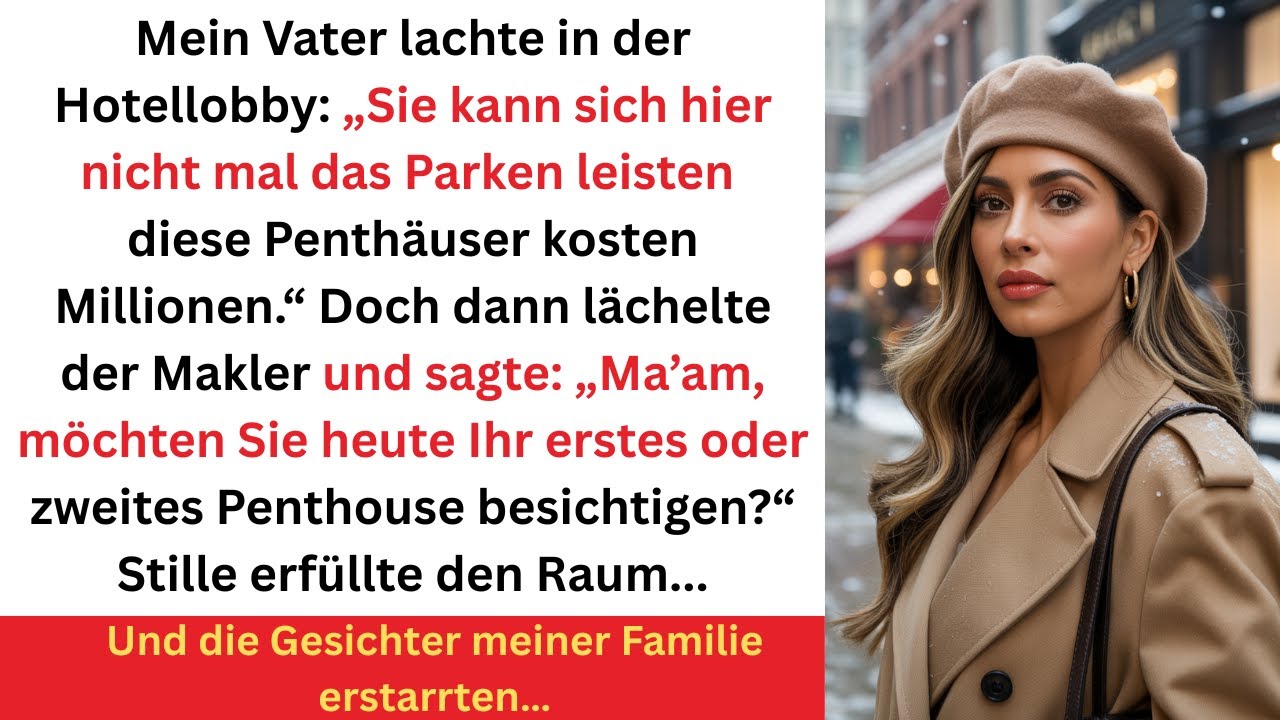 Mein Vater verspottete mich wegen Geld doch was der Makler sagte, ließ alle verstummen.