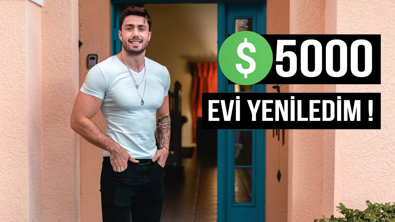 Amerika'daki Evimi Komple Yeniledim! | $5000 Tuttu!