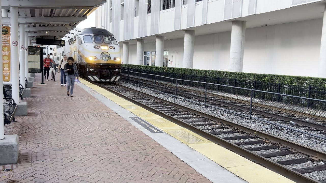Riding the Rails in Orlando on the SunRail commuter train