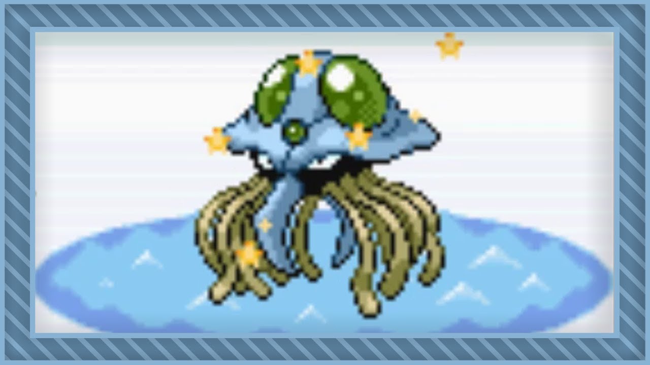 [LIVE] Shiny Tentacruel after 7,978 REs in LeafGreen [Repel trick]