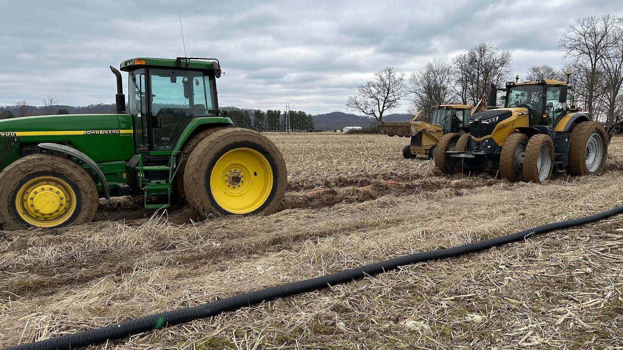 Fendt stuck, John Deere stuck, SEND HELP!