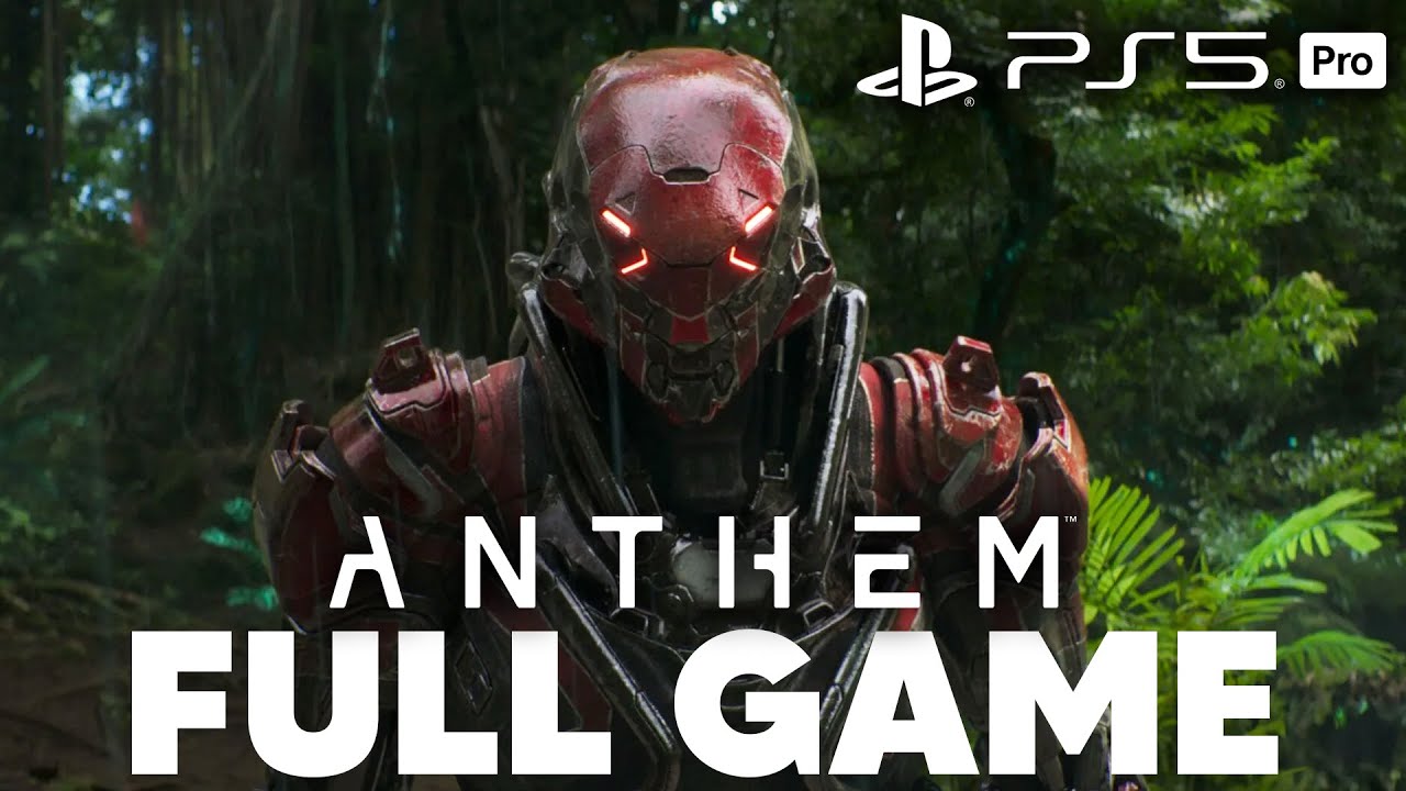 Anthem Gameplay Walkthrough FULL GAME (No Commentary) 4K 60fps PS5 Pro