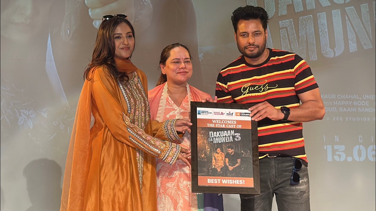 Dakuaan Da Munda 3 Movie Promotional Coverage | Dev Kharoud | Baani Sandhu | Punjabi Teshan